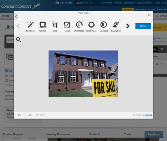 Edit and Store Email Images