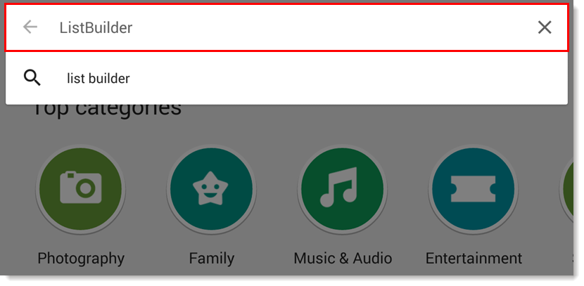 Search Field