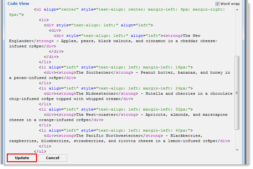 specify the indentation width