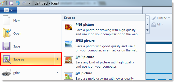 paste jpg on paintbrush mac