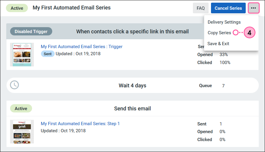 More Button and Drop-down Options