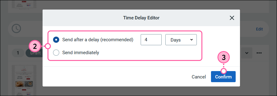 Time Delay Editor