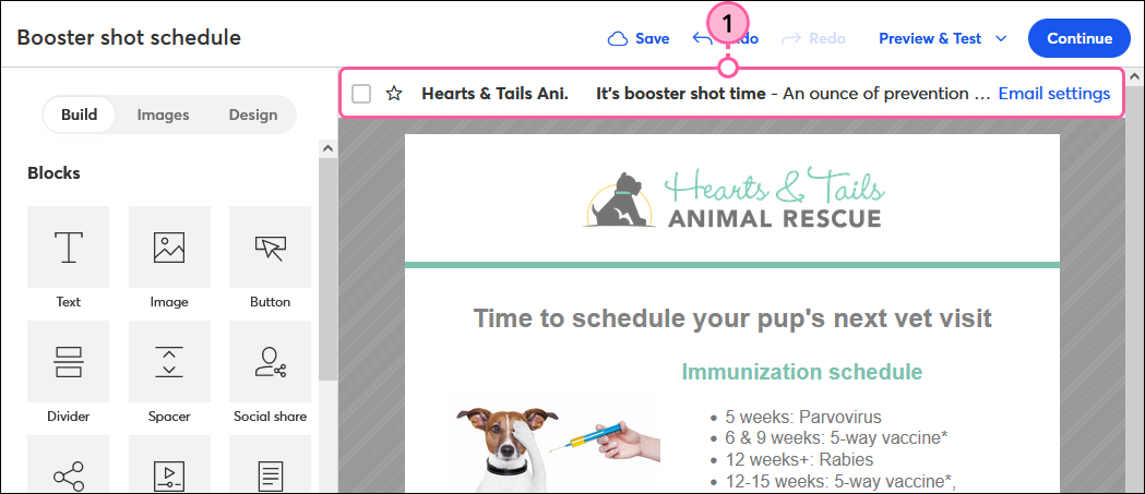 Subject Header Subject line personalization