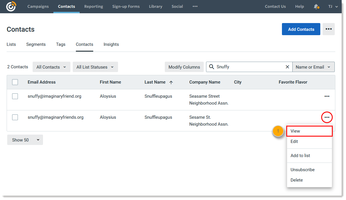 Identify And Merge Duplicate Contact Information