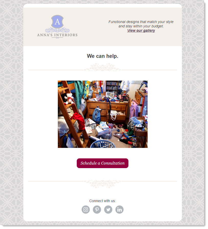 Short Call-to-action Example