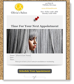 Email with background color.