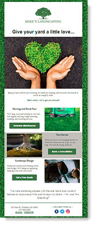 Example of an email that is all over the place.