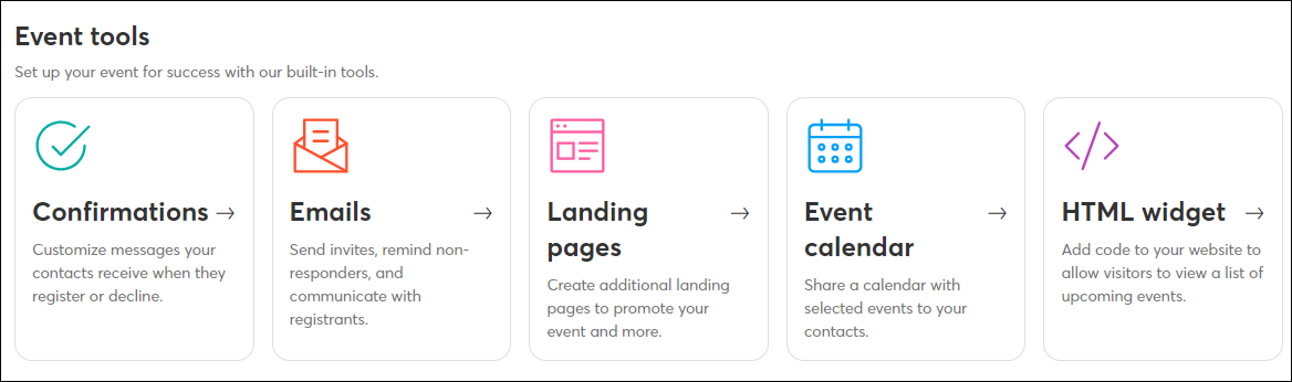 Active Event Dashboard Tools