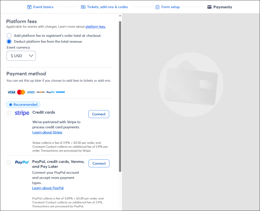 Digital Payment Method PayPal Stripe