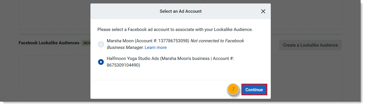 Create a Facebook Lookalike Audience to Use with an Ad or Lead Ad