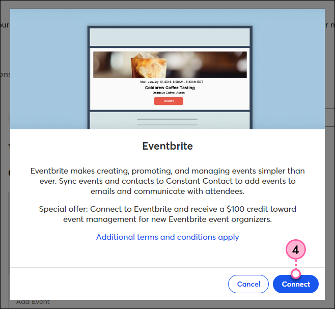 Connect Eventbrite