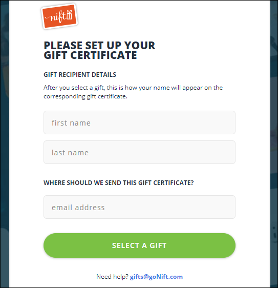 Redeem Nift Gift Card