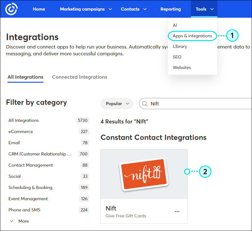 Nift Integration