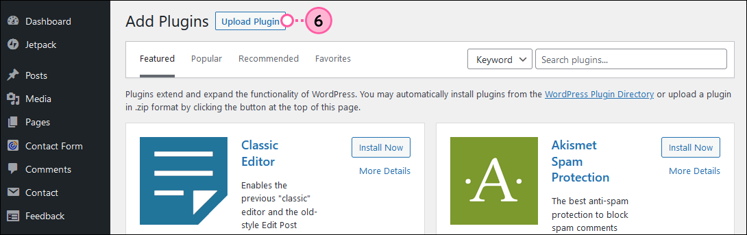 Upload Plugin