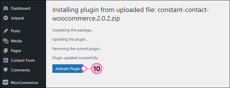 Activate Plugin