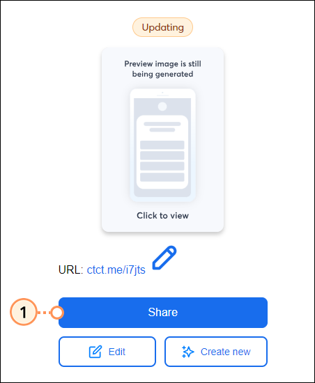 Share lead magnet