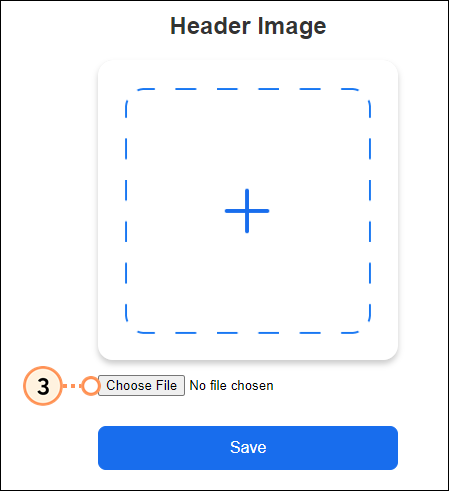 Choose logo image