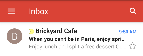 Gmail Preheader