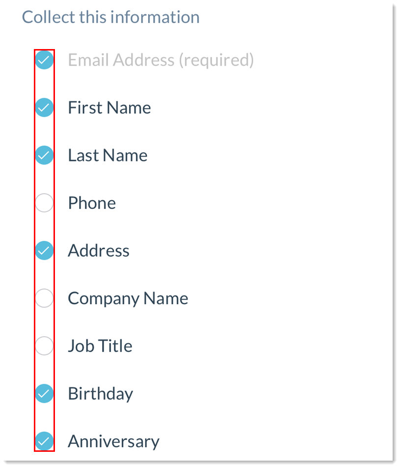 ListBuilder data collection