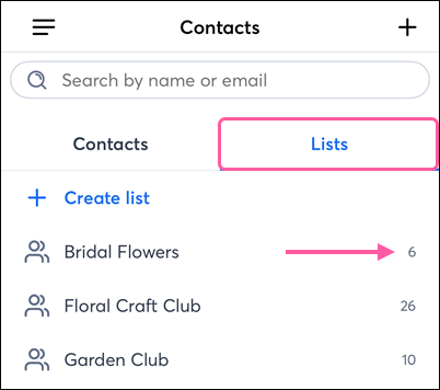 Email Lists