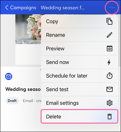 Delete Campaign