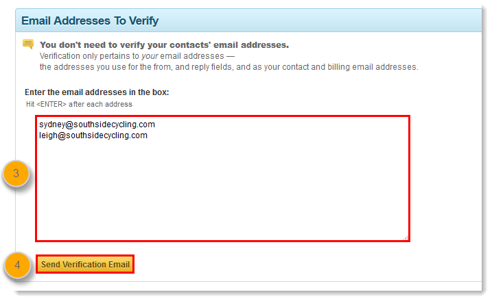 Verify An Email Address