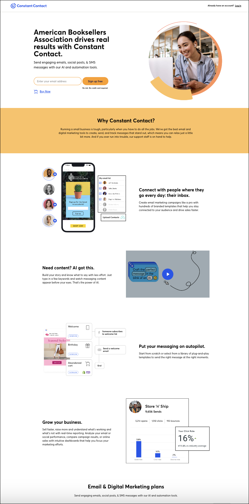 Example Referral Page