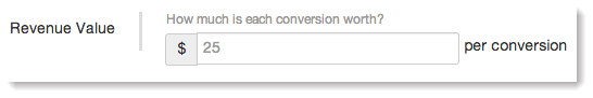 Set Revenue Value