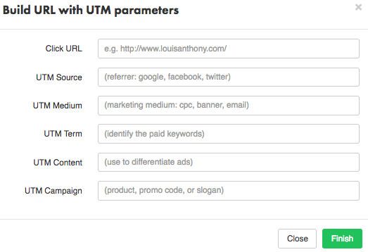 Using UTM Parameters