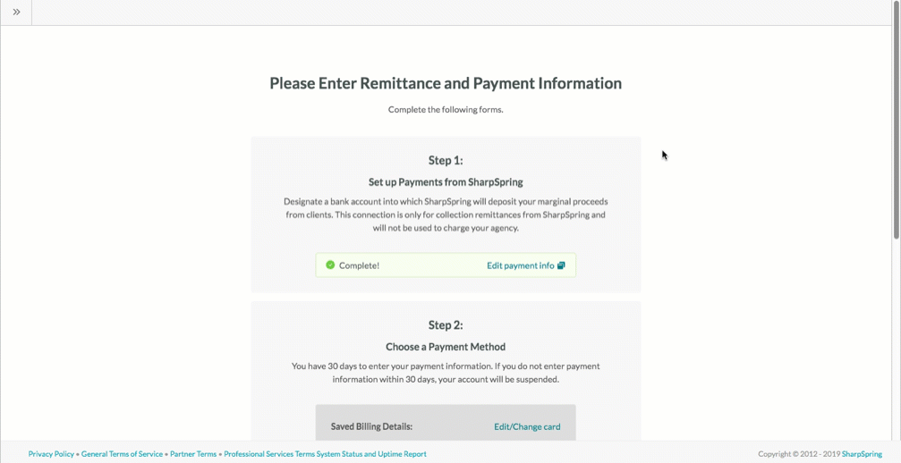 Payment Edit