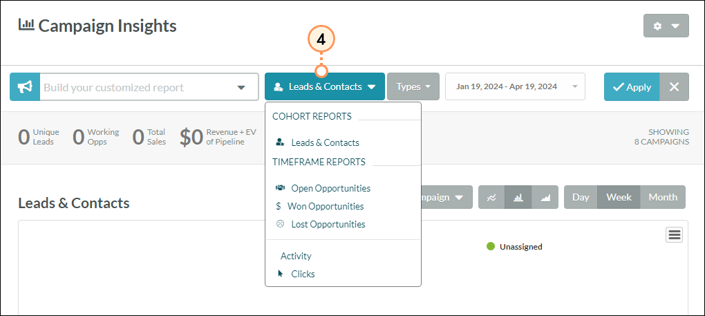 Select Report Type