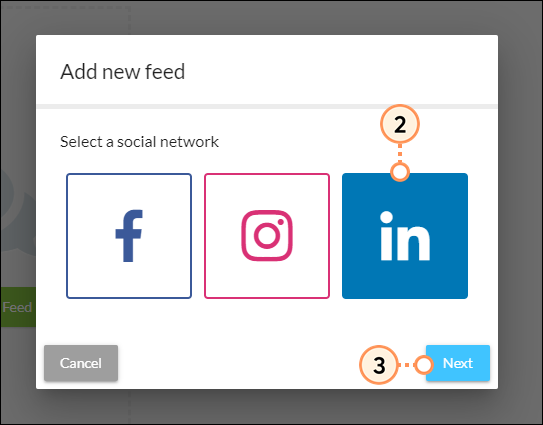 Select LinkedIn Feed