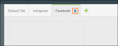 Delete tab