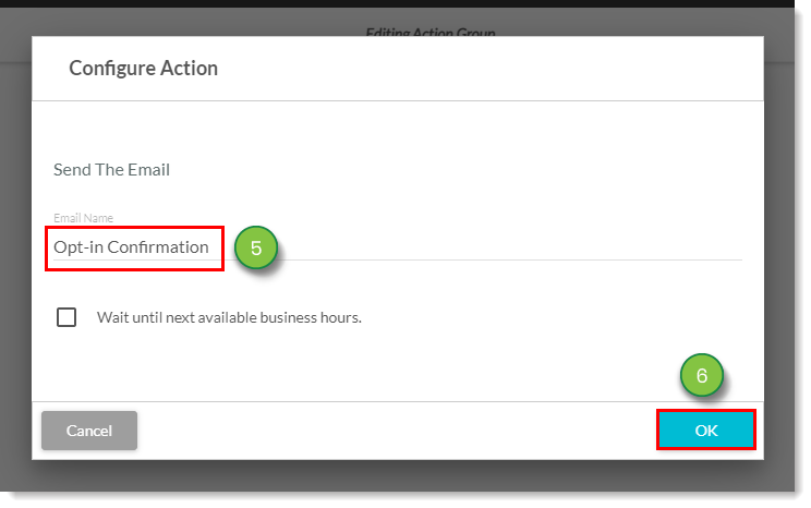 email options