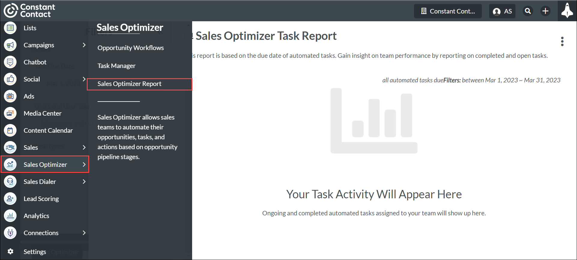Sales Optimizer Reports