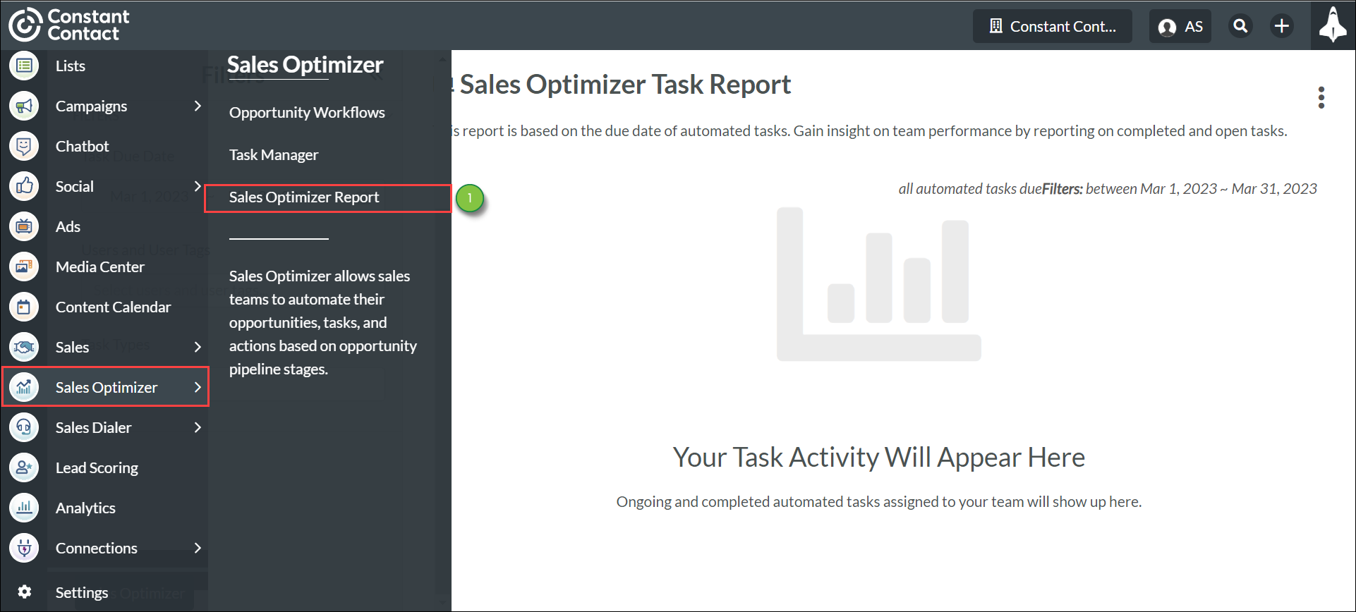 Sales Optimizer Reports