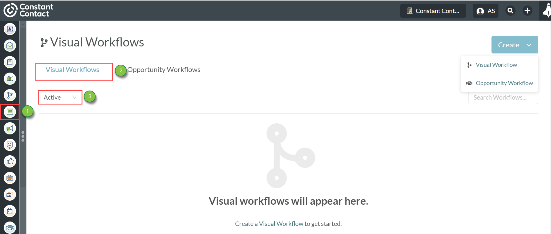 Creating Visual Workflow