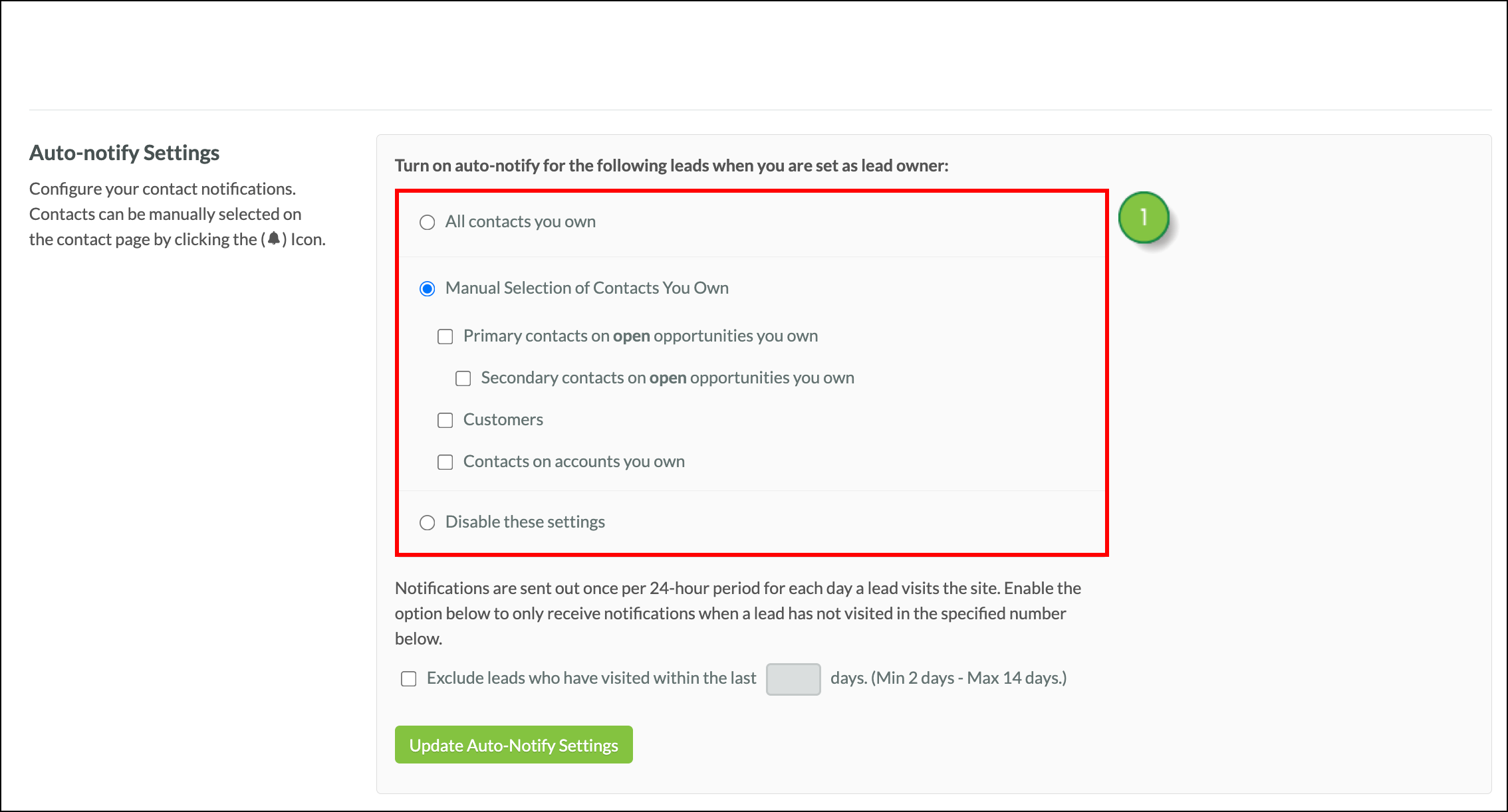 Radio buttons and checkbox options