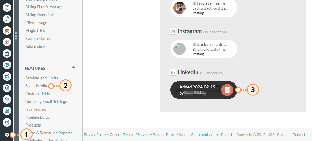Delete LinkedIn Connection