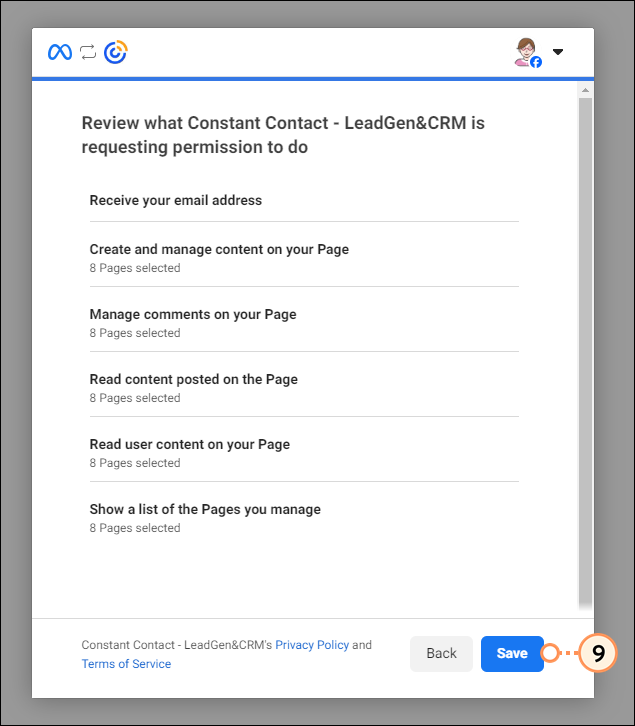 Review permissions