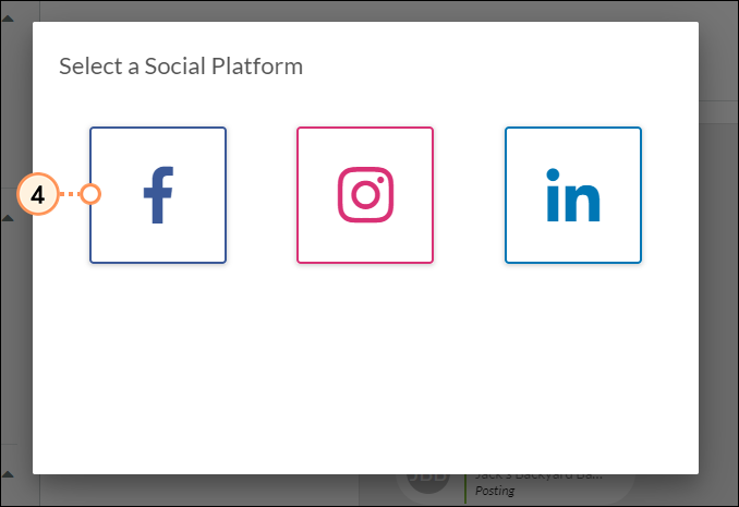 Select Facebook Icon