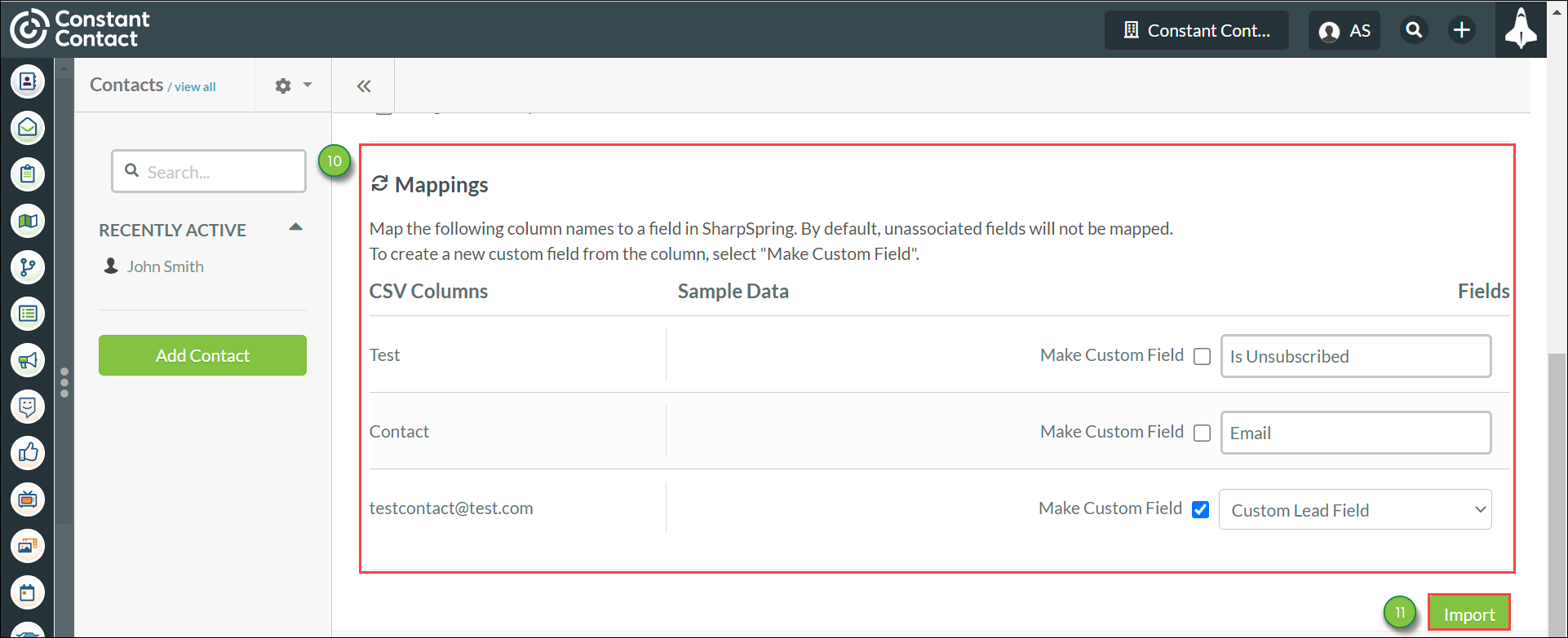 Using Contact Manager