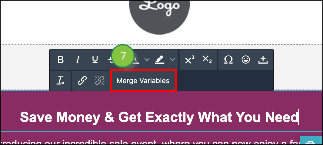 Merge Variables
