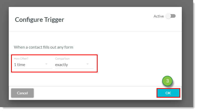 Configure Trigger Any Form Option