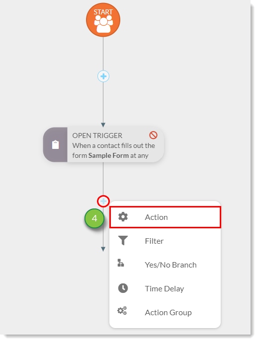 Add Action to Workflow