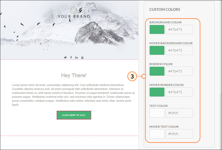Modify button colors