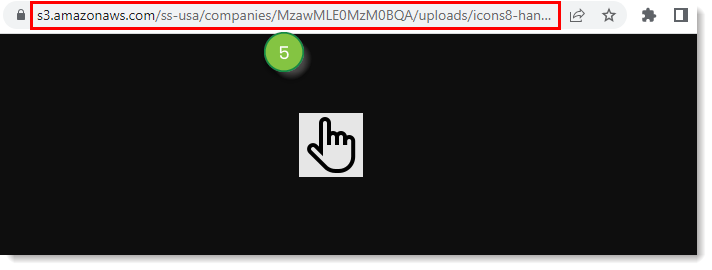 Copy Image URL