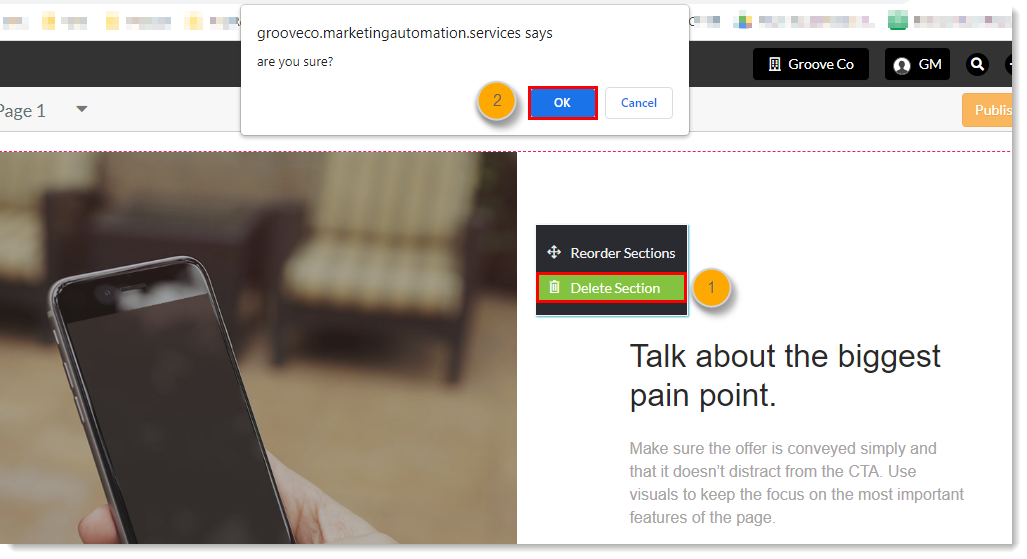 LandingPage_DeleteSection_Steps1-2.png