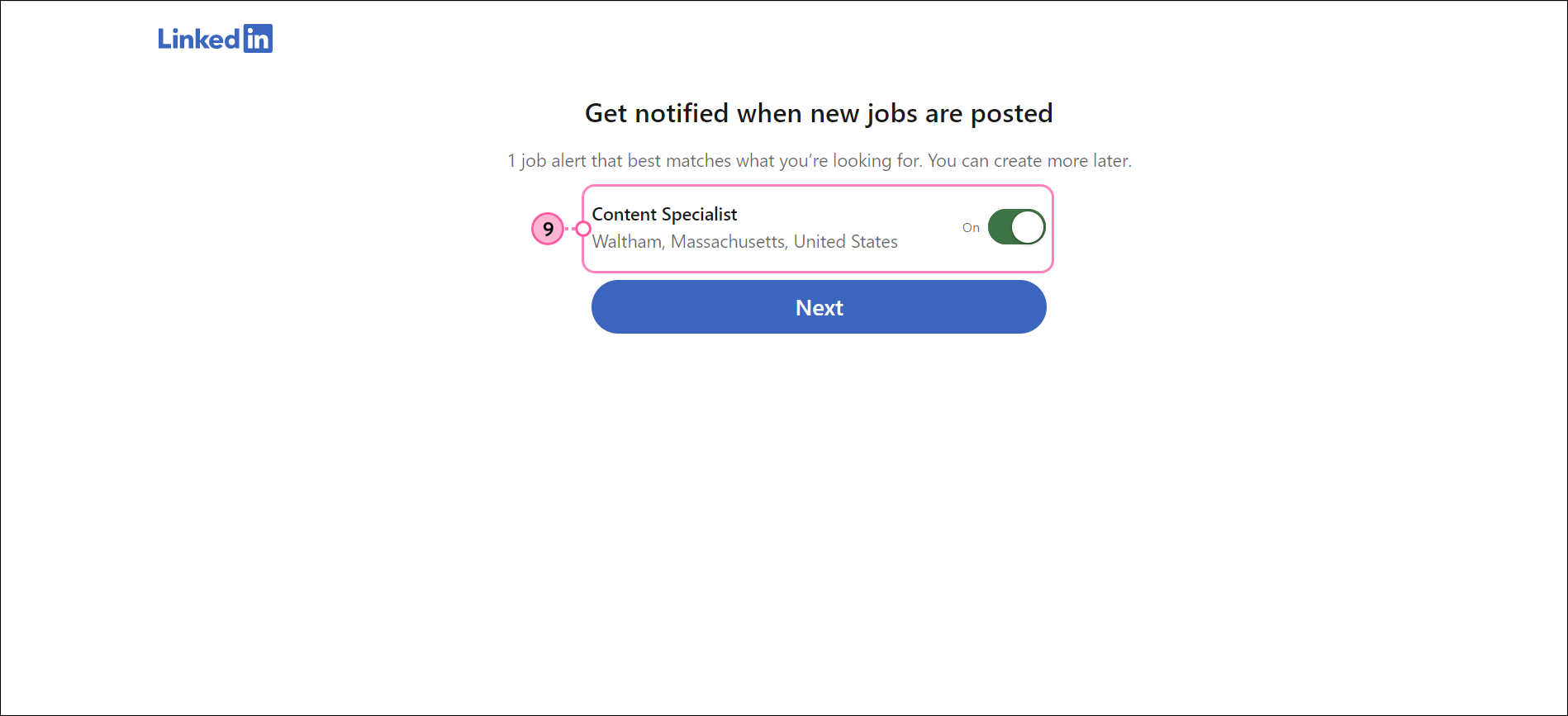Search field