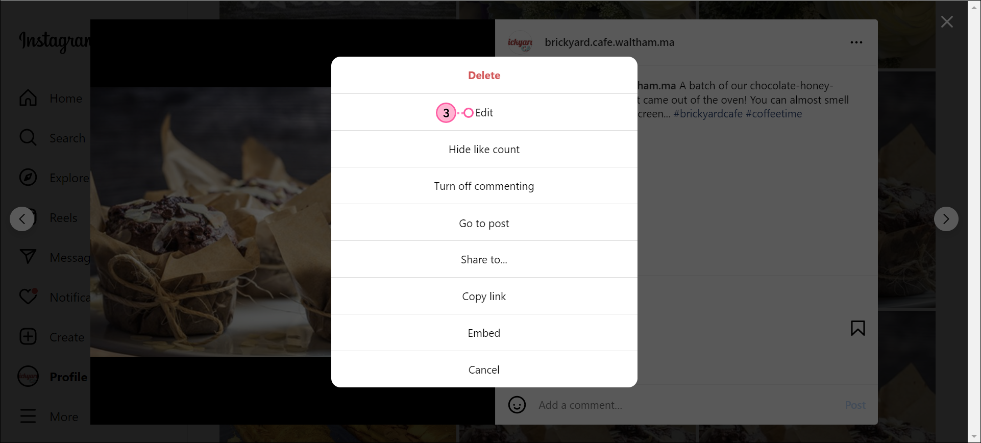 Edit Option